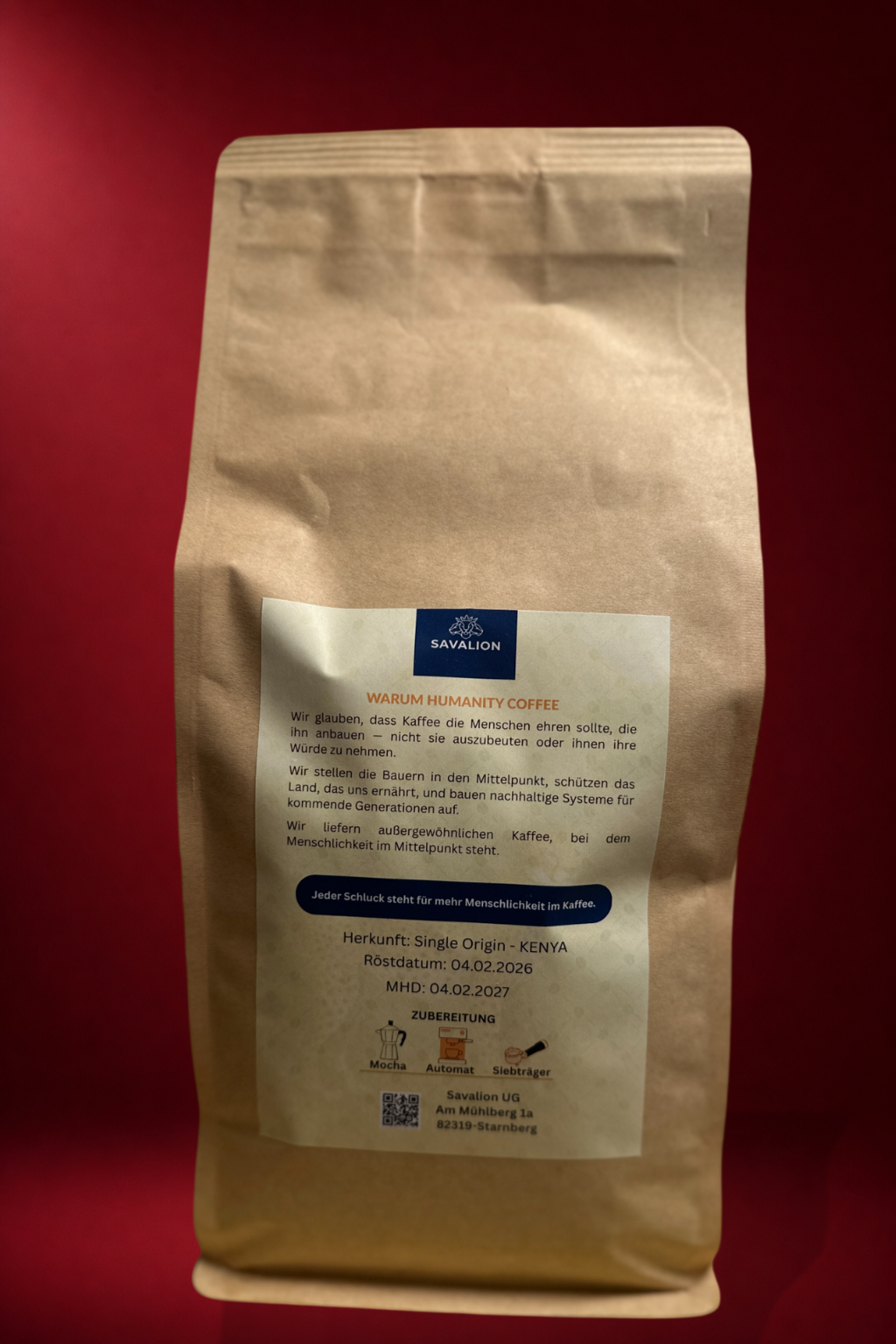 Kenya Kaffee Mischpaket 2 kg – Filter & Espresso AA+ Arabica