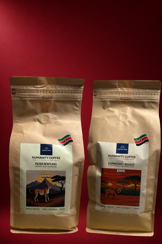 Kenya Kaffee Mischpaket 2 kg – Filter & Espresso AA+ Arabica