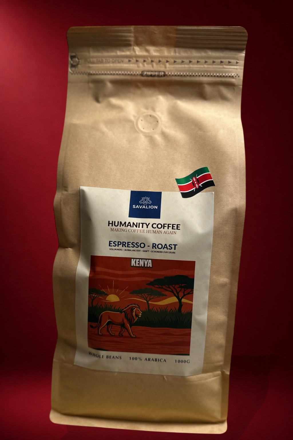 Kenya Kaffee Mischpaket 2 kg – Filter & Espresso AA+ Arabica