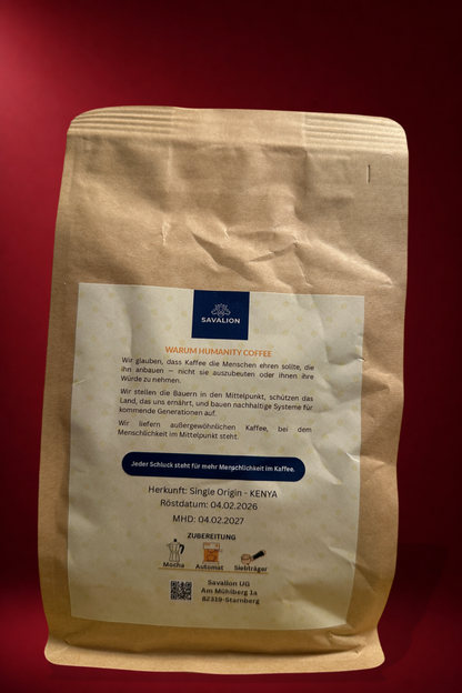 ESPRESSO RÖSTUNG – AA+ SPECIALTY BOHNEN – KENIA 250g